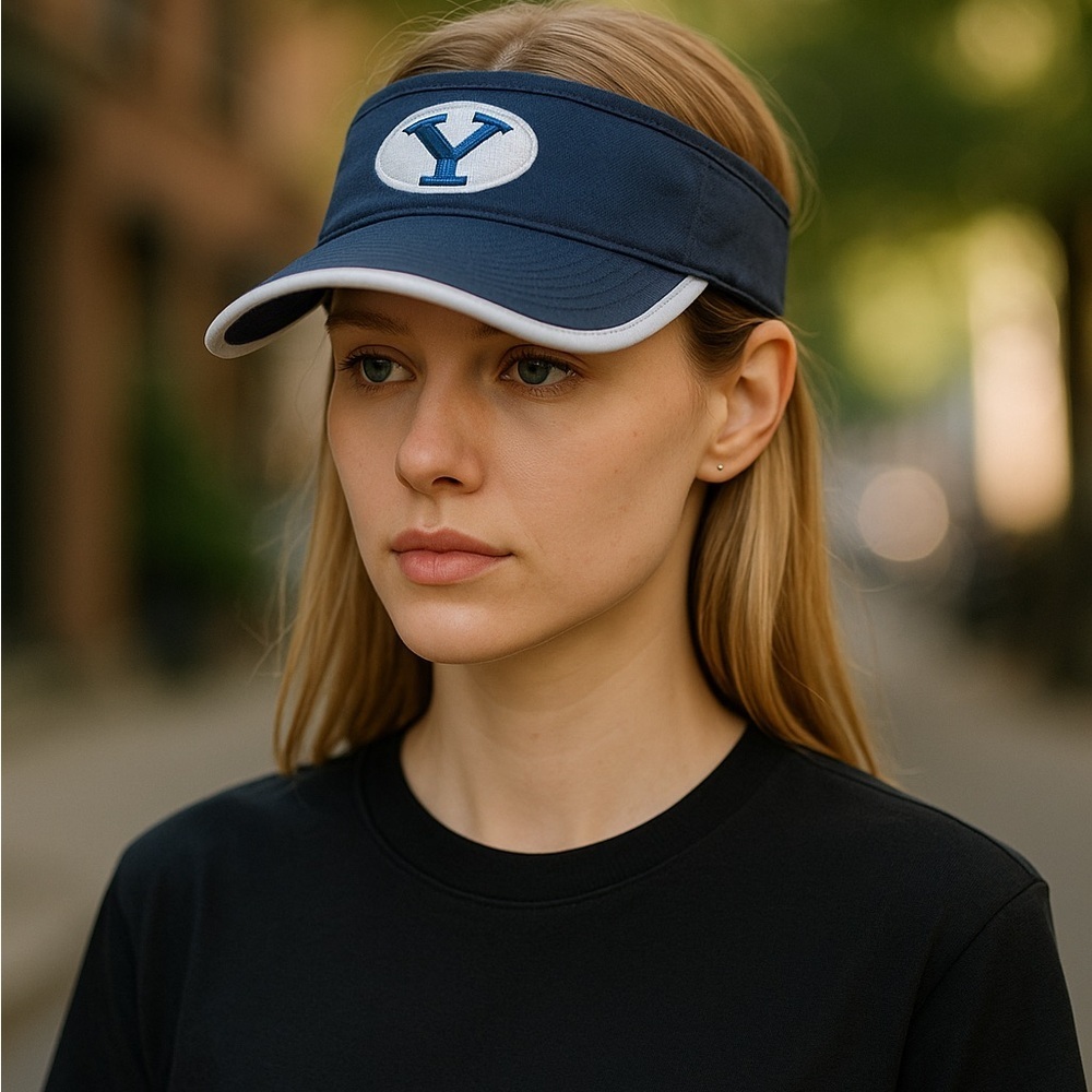 Nike BYU Visor with White Trim